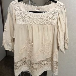 SUNDANCE 3/4 sleeve top